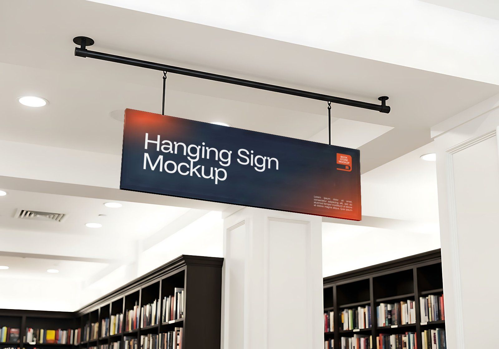 Premium Branding Book Store Mockup — image 5