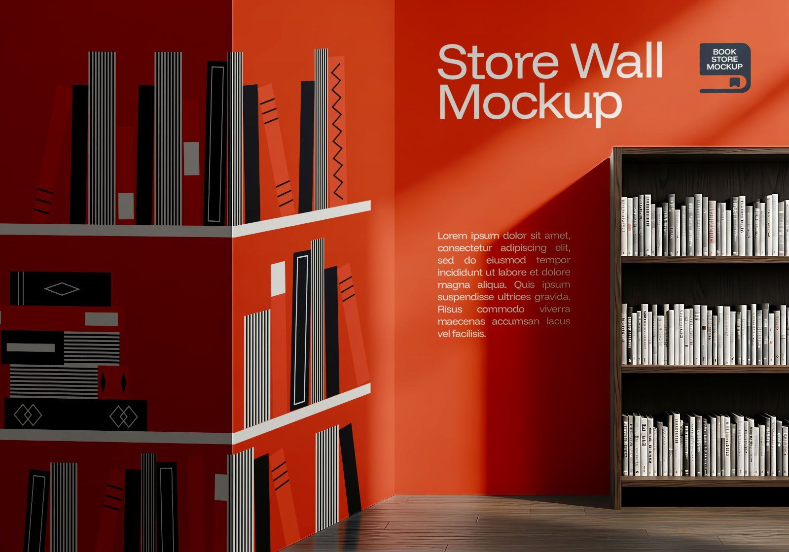 Premium Branding Book Store Mockup — image 8