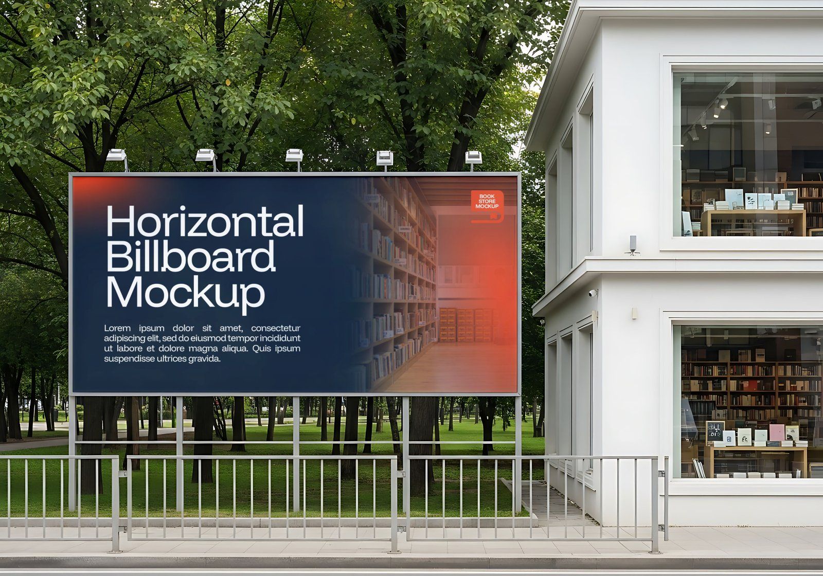 Premium Branding Book Store Mockup — image 10