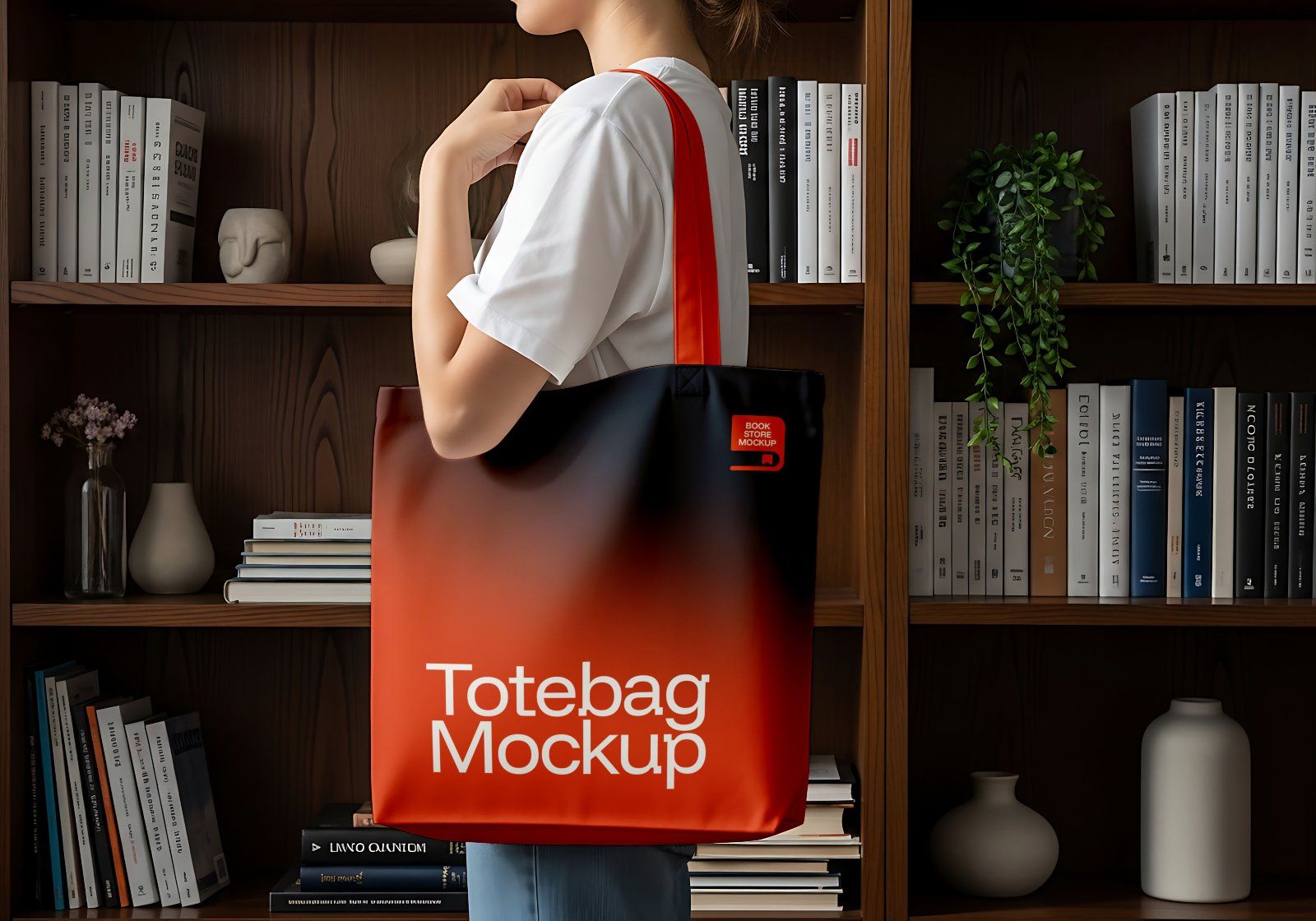Premium Branding Book Store Mockup — image 16