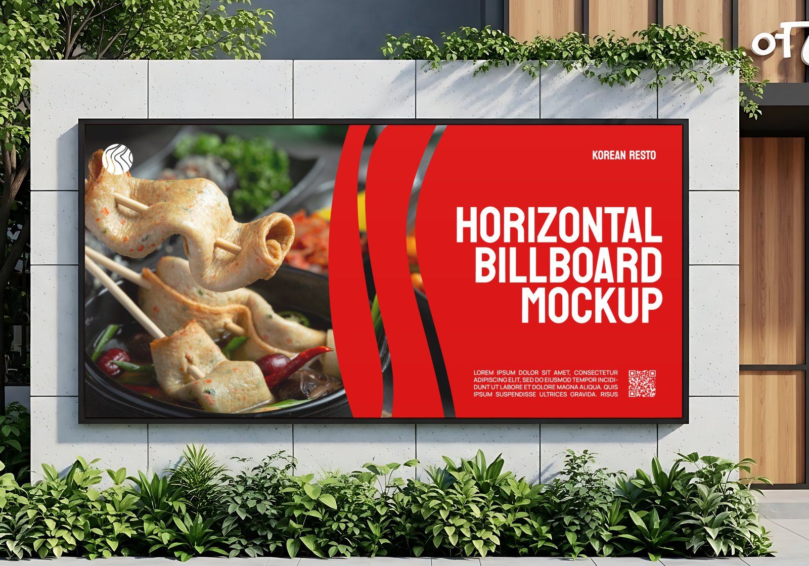 Korean Restaurant Mockup Bundle PSD – 15 Mockup Food Branding & Interior Design — image 6