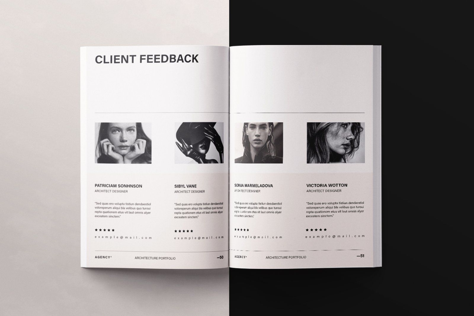 Architecture Sketch Design Portfolio Template — image 19