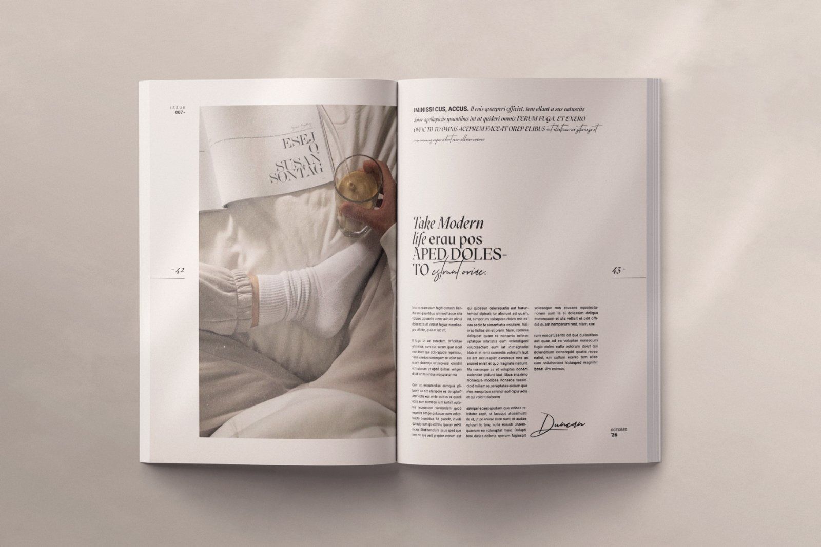 The Life Style Magazine Template — image 19