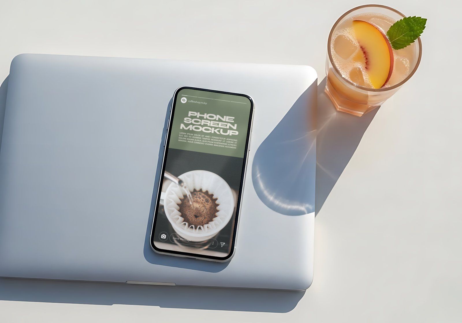 Premium Branding Green Coffee Mockup — image 4