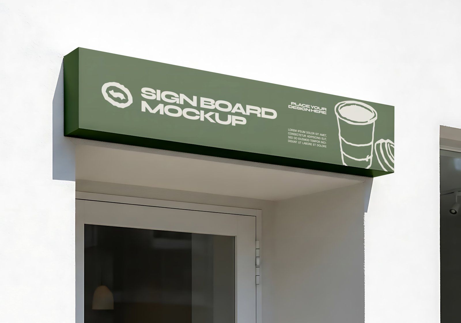 Premium Branding Green Coffee Mockup — image 6