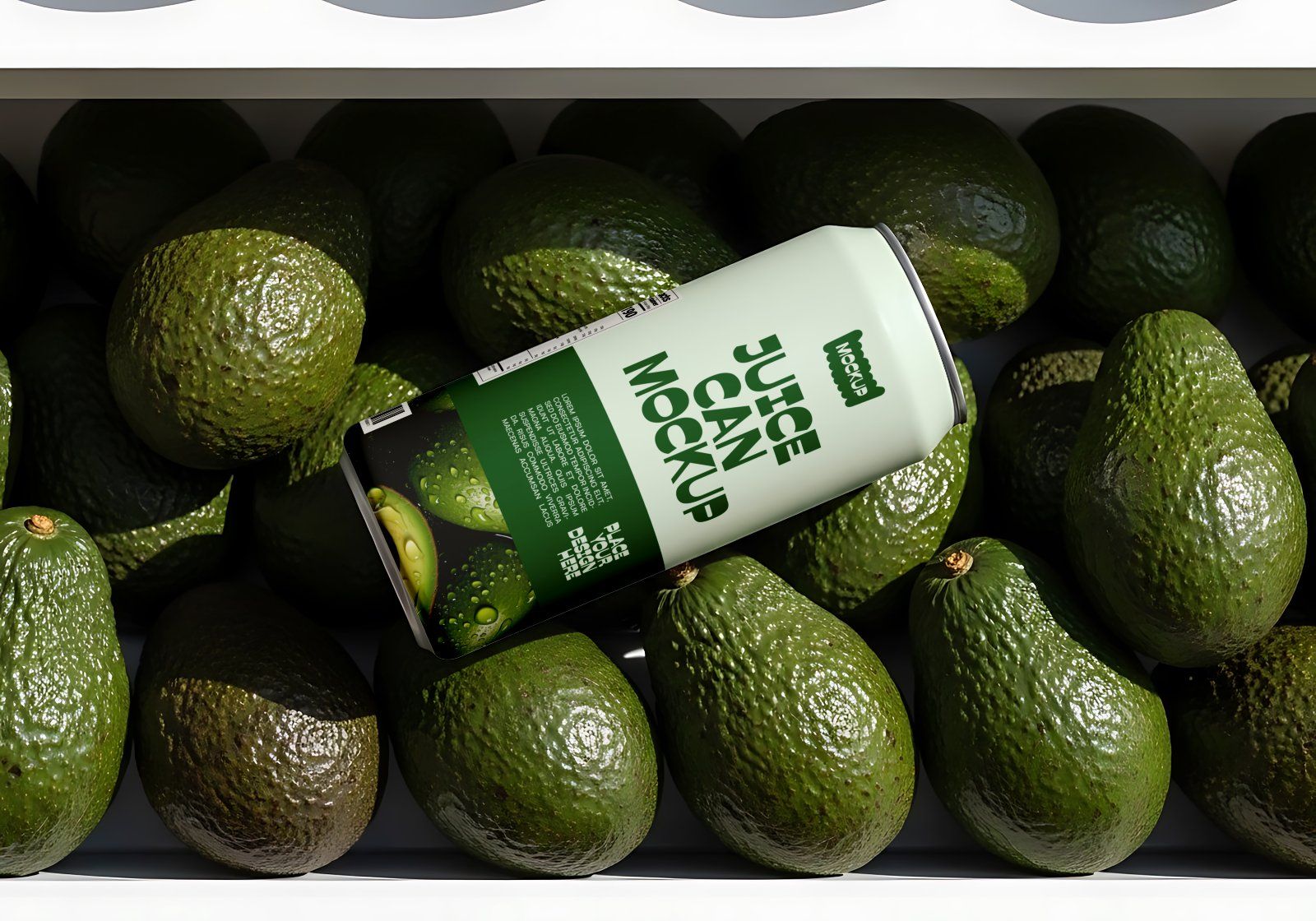 Premium Branding Orange Juice Store Mockup — image 5