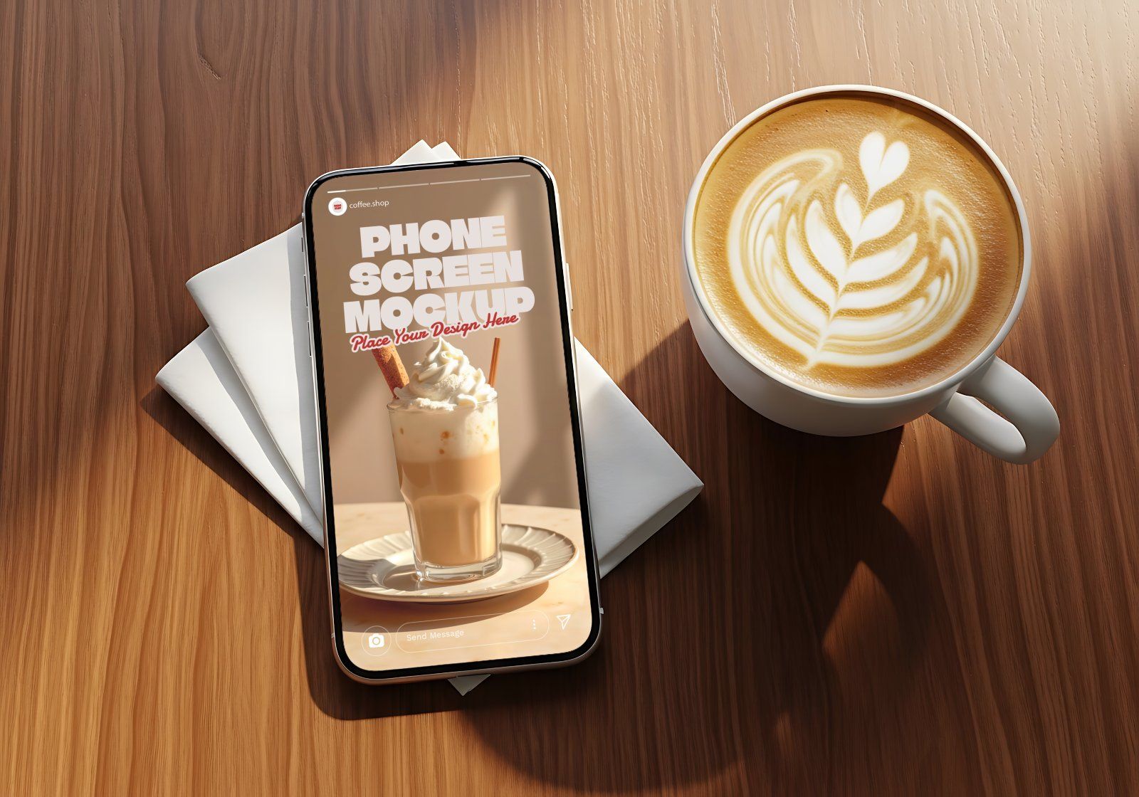 Premium Branding Coffee Store Mockup — image 8