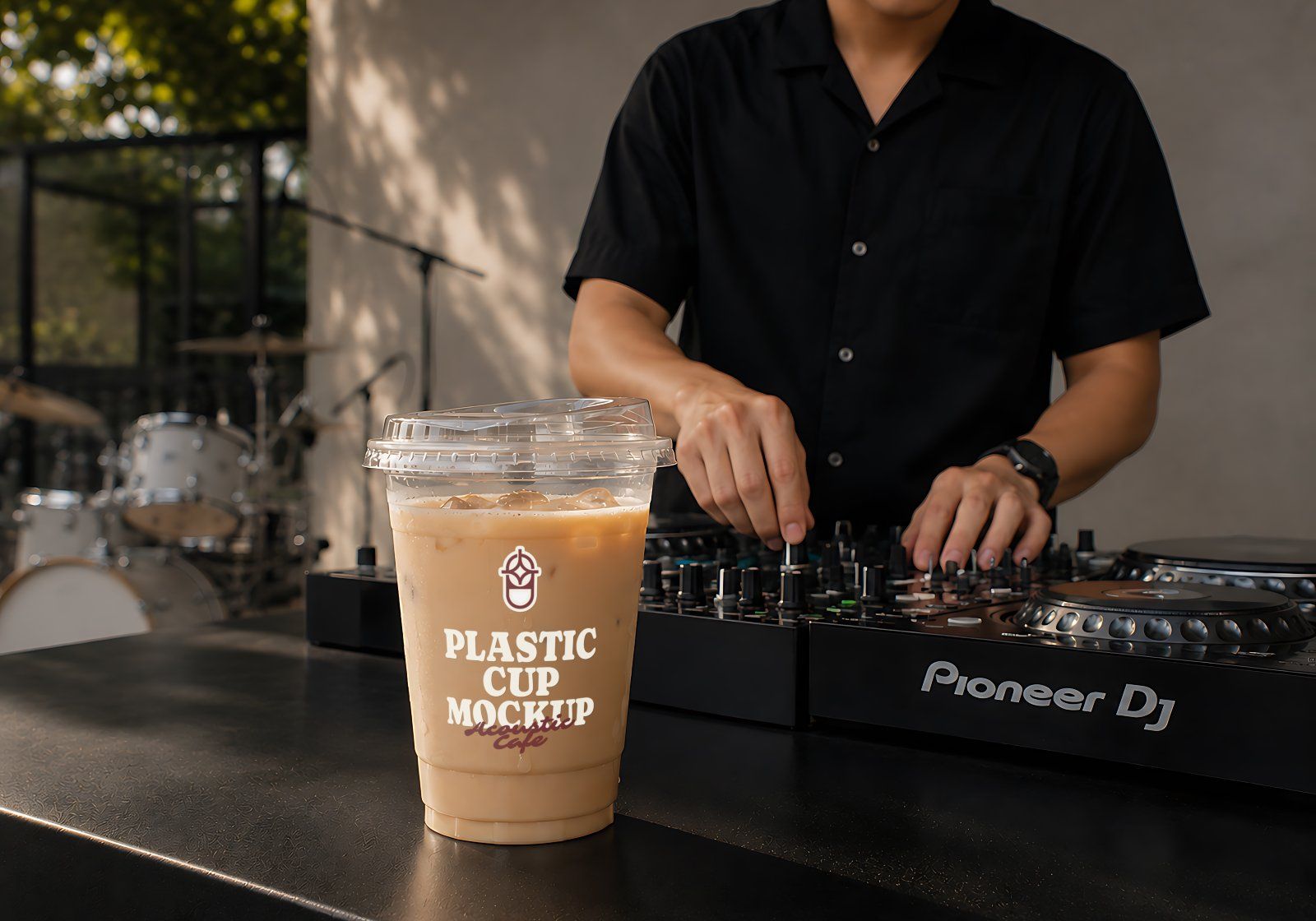 Premium Live Music Cafe Branding Mockup Bundle – 15 Aesthetic PSD Scenes for Coffee Shop & Acoustic — image 20