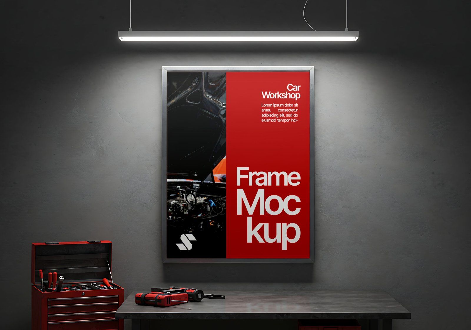 FREE Workshop Poster Mockup — image 1