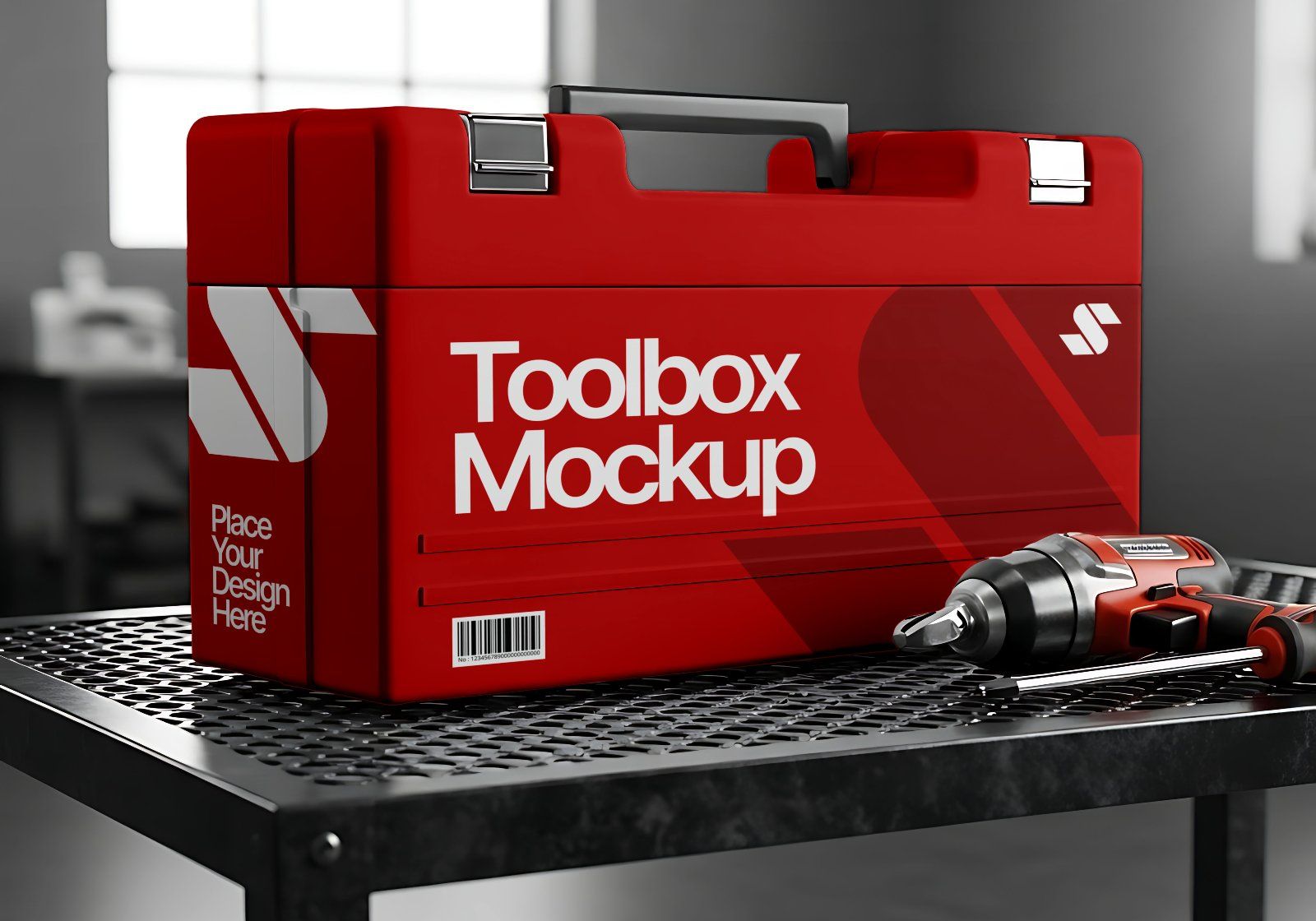 16 Workshop & Car Wash Mockups – PSD Toolbox, Flyer, Uniform, Door, and Product Label Kit — image 14