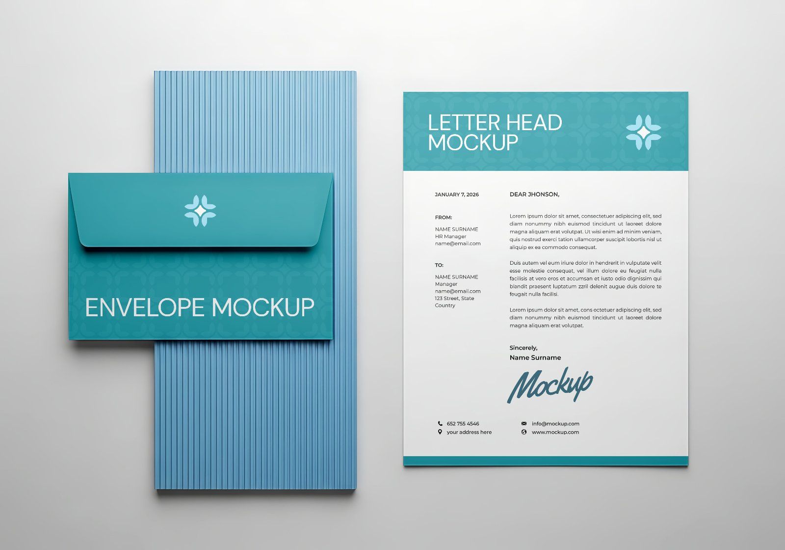 Premium Branding Clinic Mockup - 15 PSD File — image 10