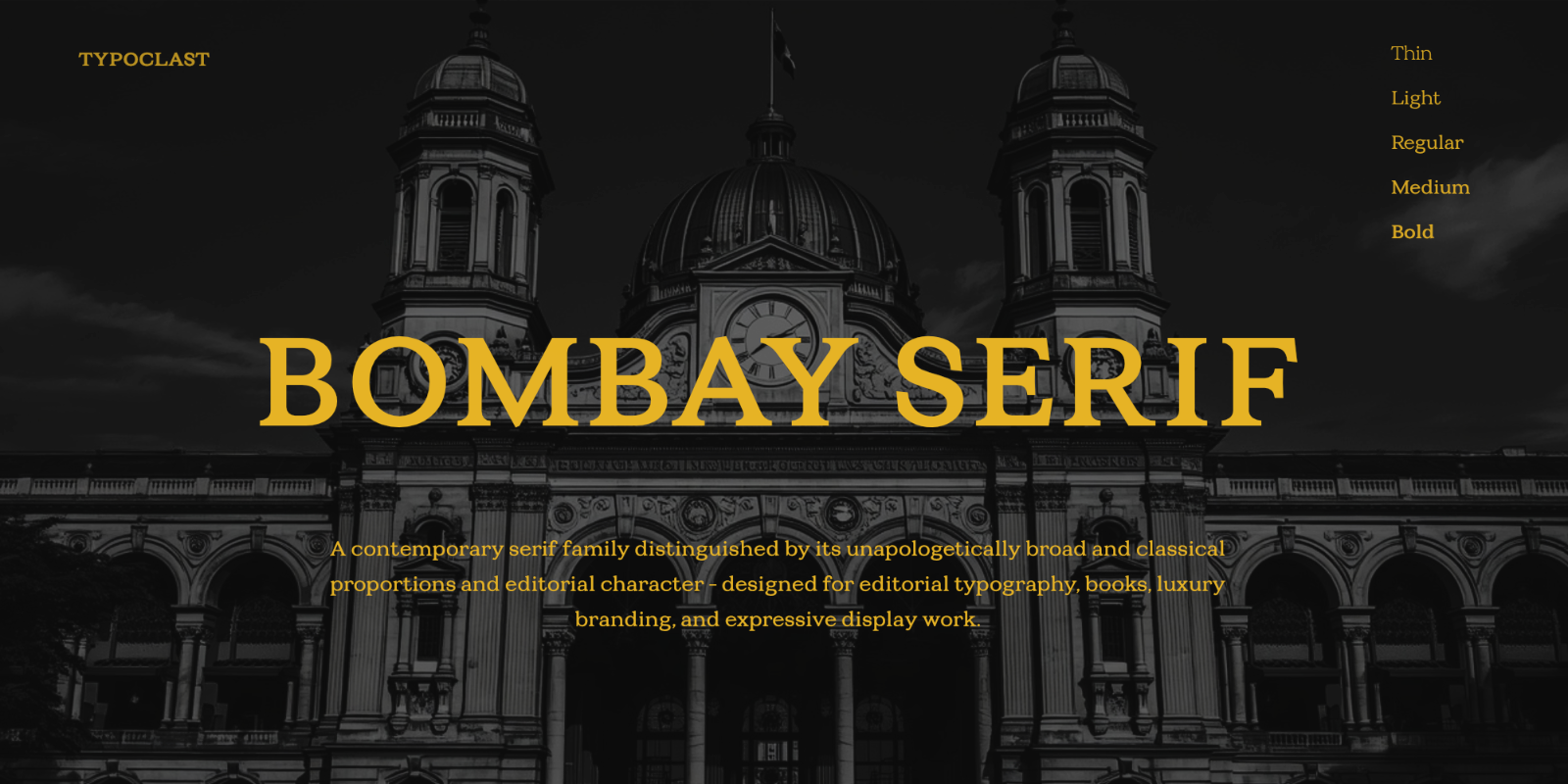 TC Bombay Serif — image 1