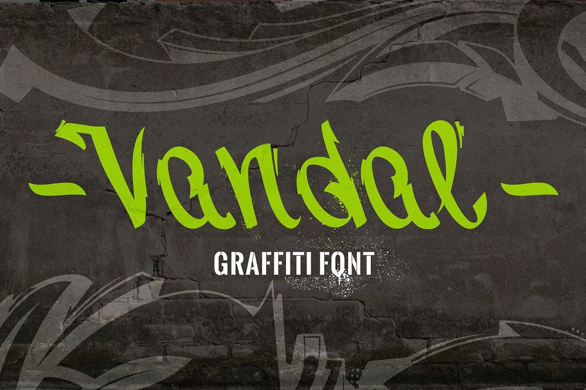 Vandal - Graffiti Font — image 1