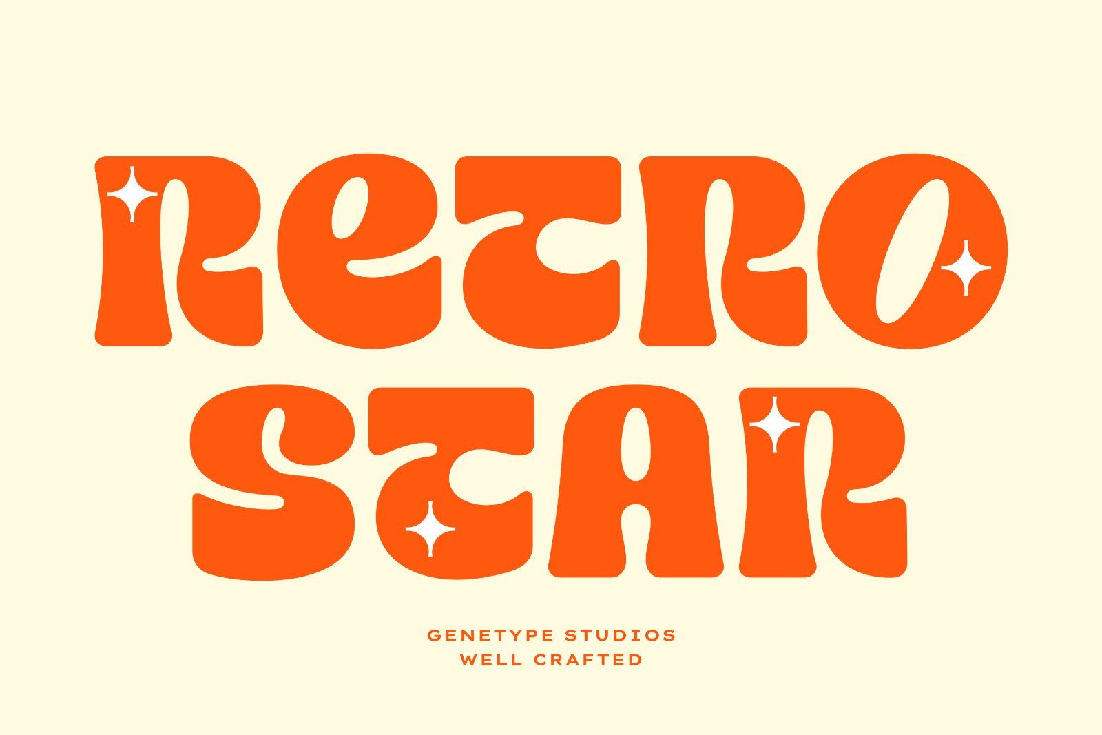 Retro Star&nbsp;Font — image 1