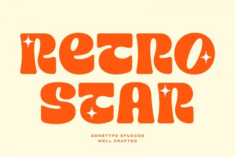 Retro Star&nbsp;Font