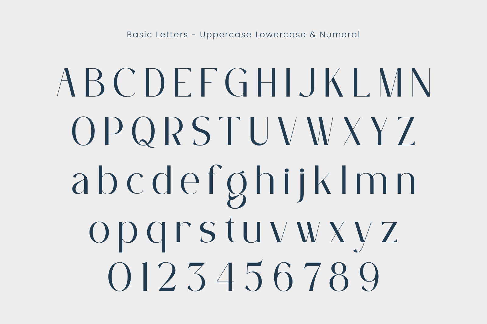 Mareto Font – Elegant Sans Serif Display, Luxury Modern Typeface, Stylish Ligature Font for Branding — image 2