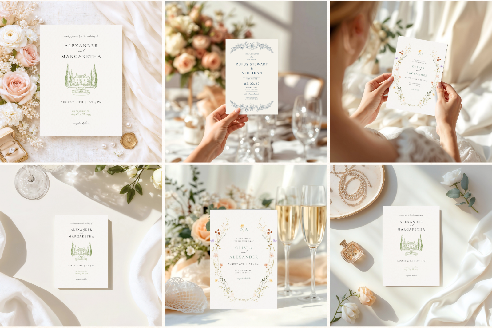 Wedding Invitation Canva Mockups — image 2