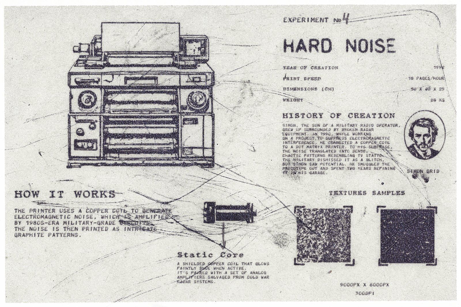 HARD NOISE PRINTER TEXTURE PACK — image 2