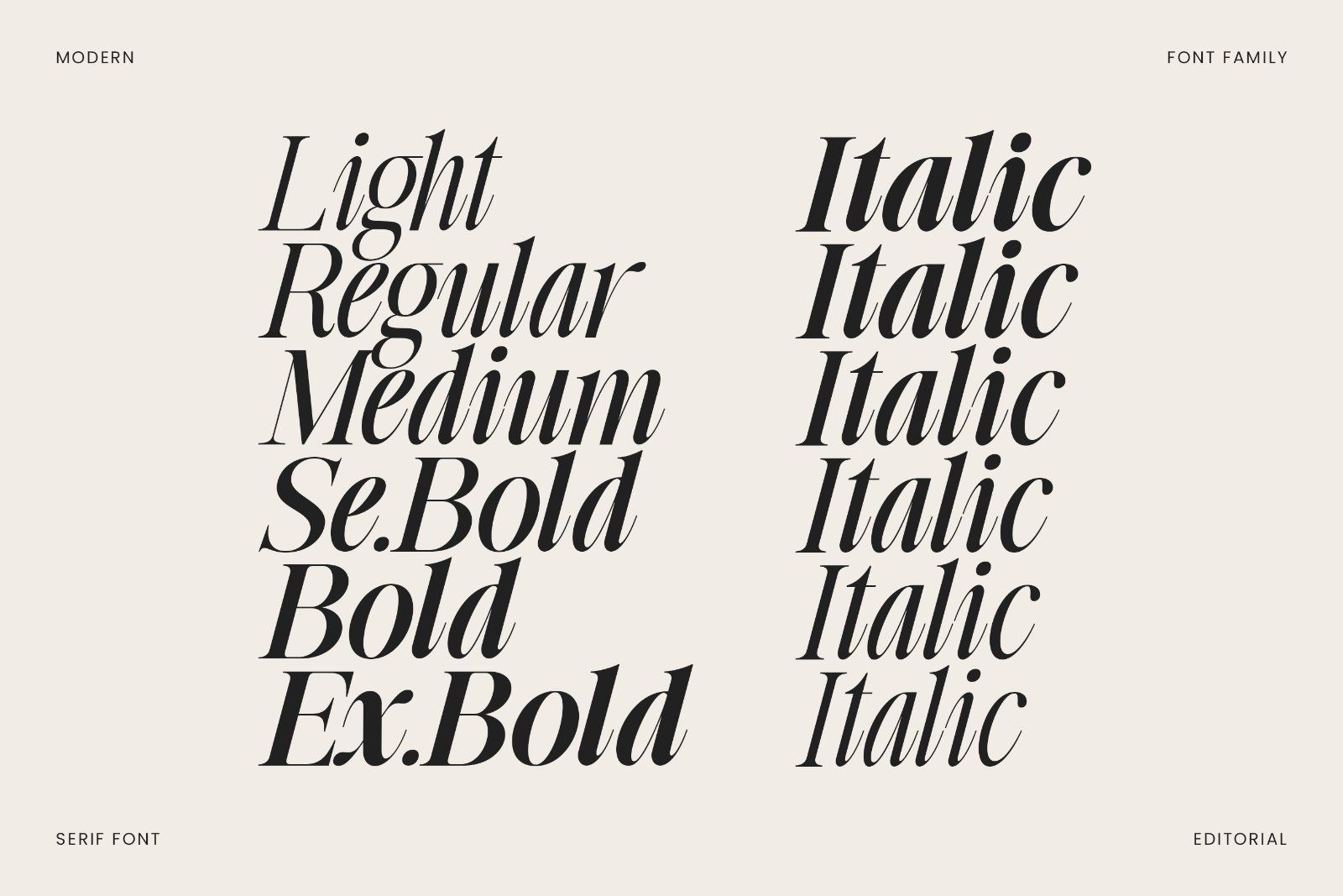 Grand Nineties Classy Serif Family — image 2