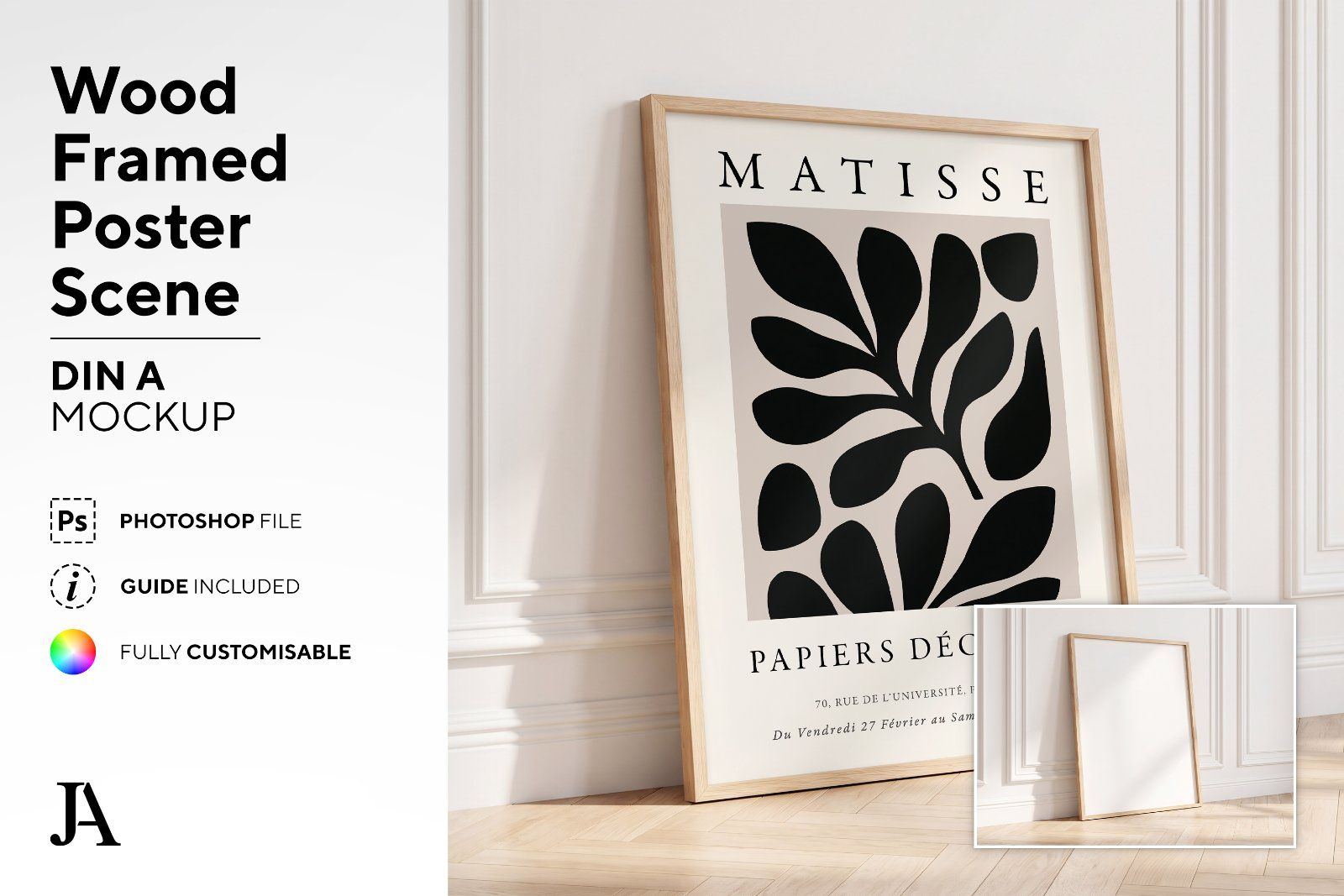 Wood Framed Poster | DIN A PSD — image 2