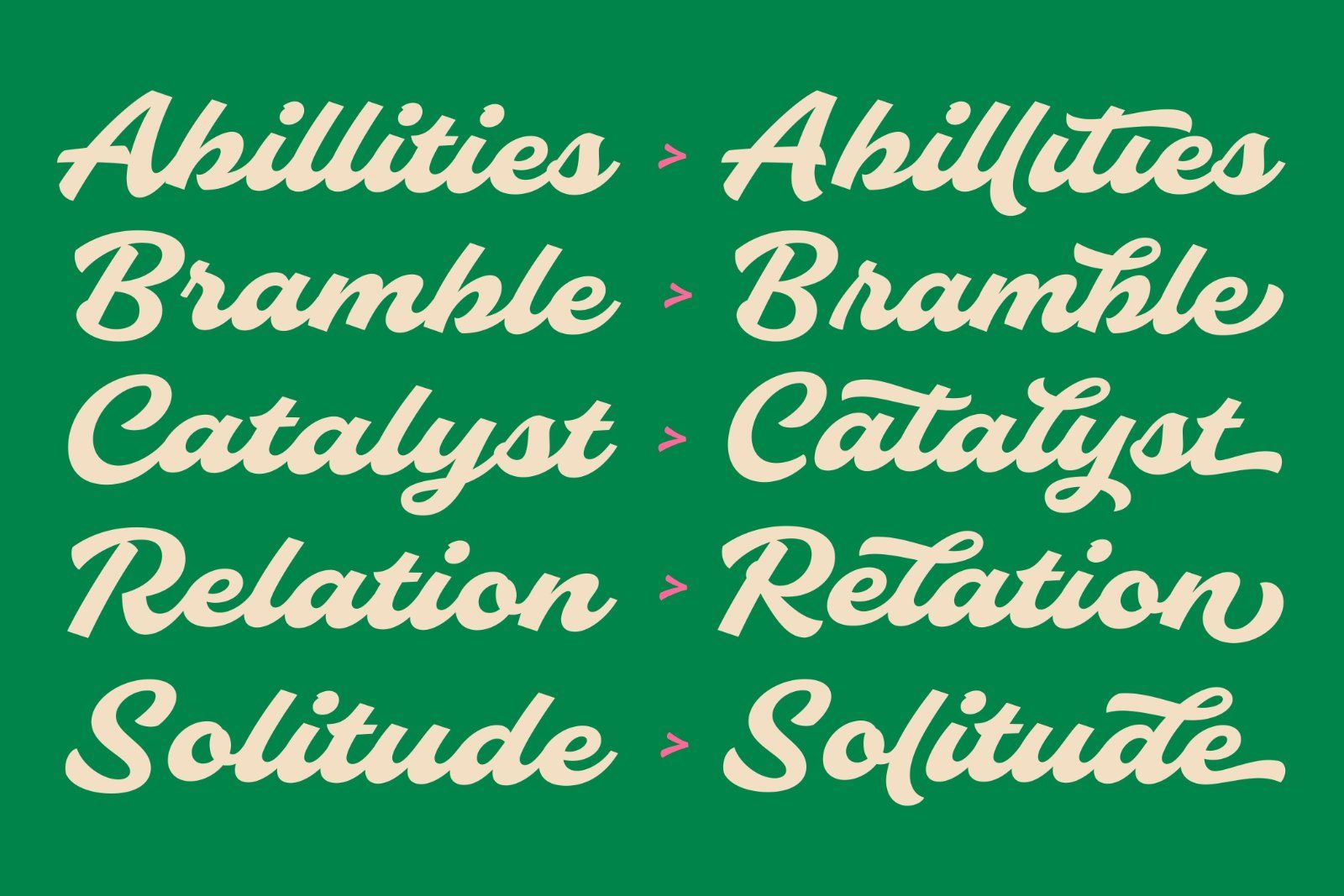 Slideback | Bold & Stylish Script — image 2