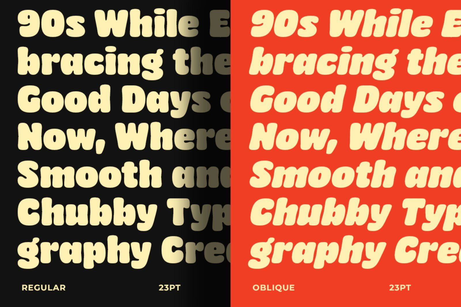 Chomp A Bold Chubby Font — image 2