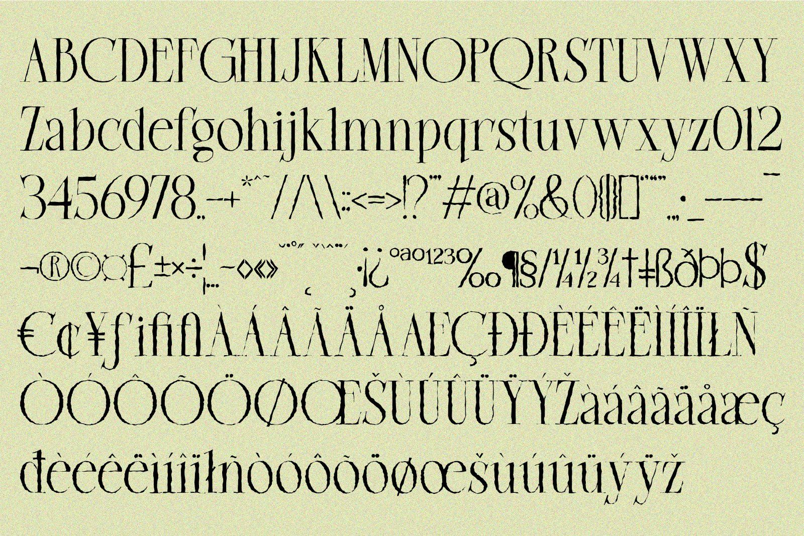 Magora | Modern Distressed Serif — image 7