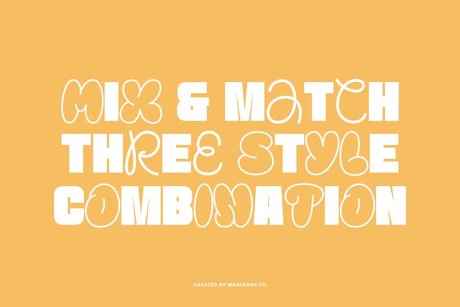 Moreno | Combination Display Font — image 2