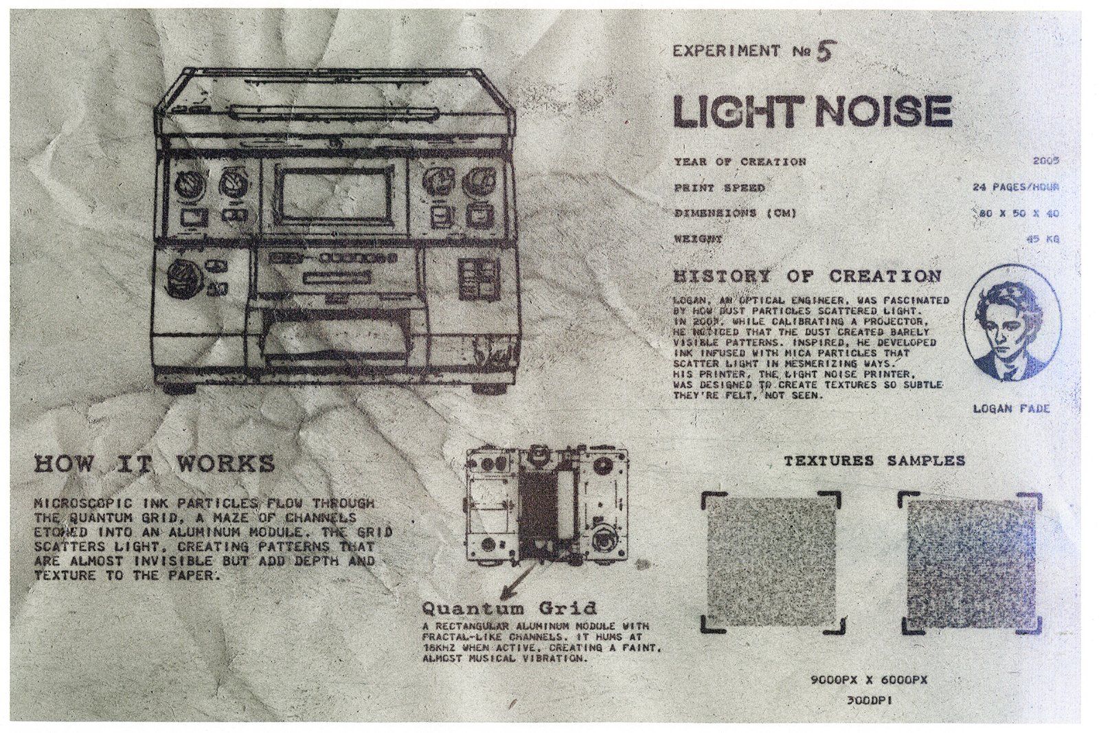 LIGHT NOISE PRINTER TEXTURE PACK — image 2