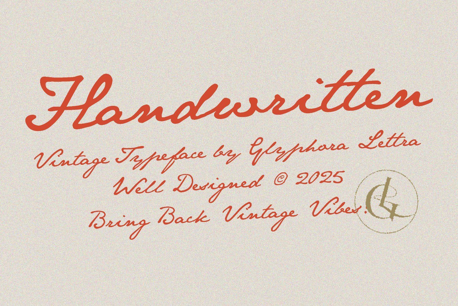 Fairmont - Hadwritten Vintage Font — image 2