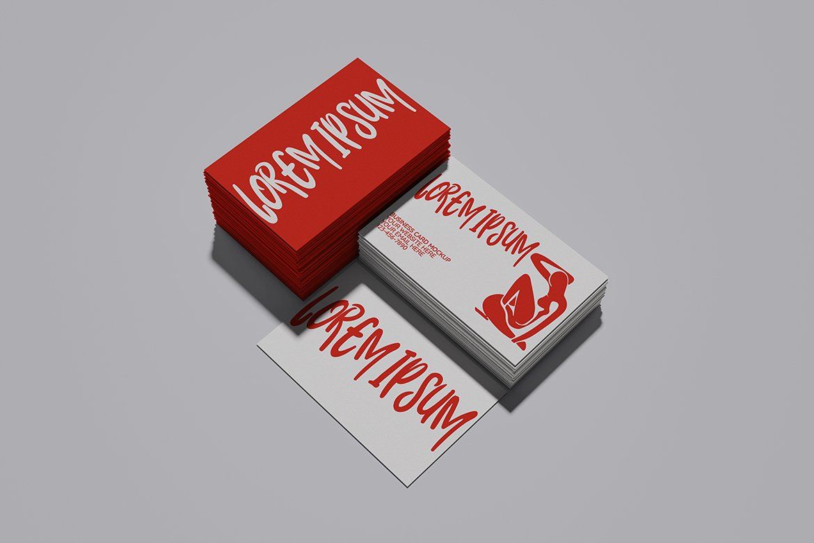 Business Card Mockups (4 Objects) — image 2