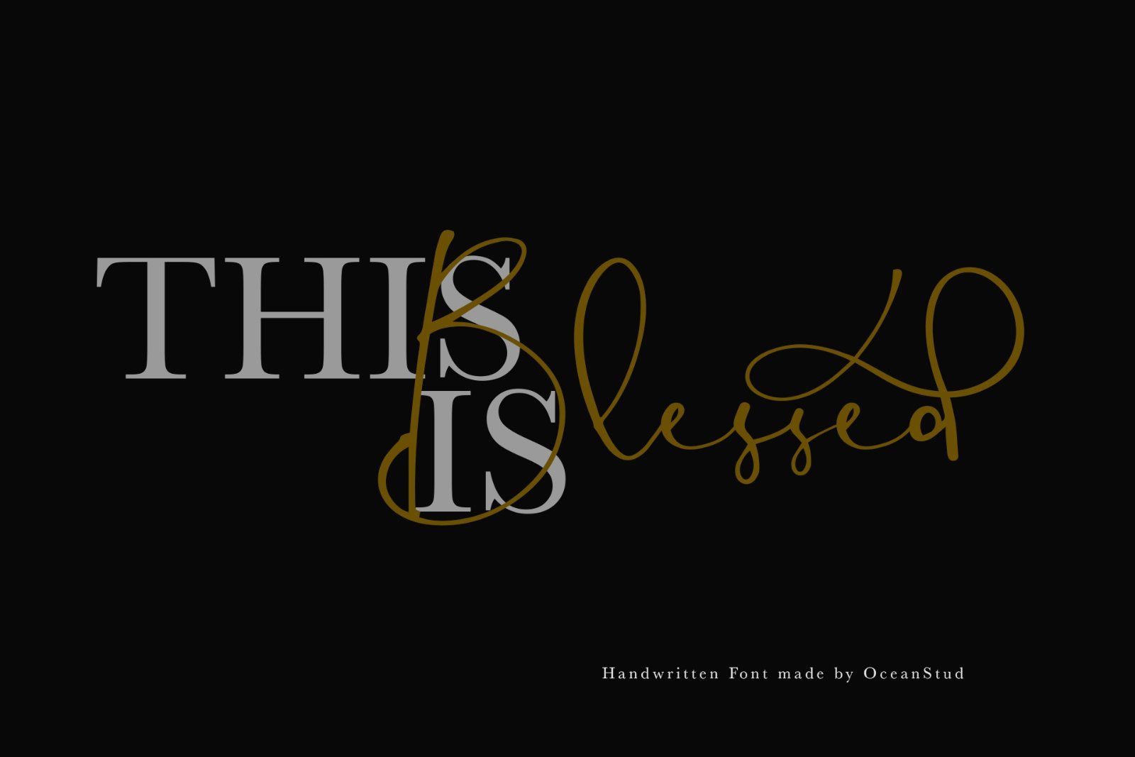 Holy Type | Handwritten Font — image 2