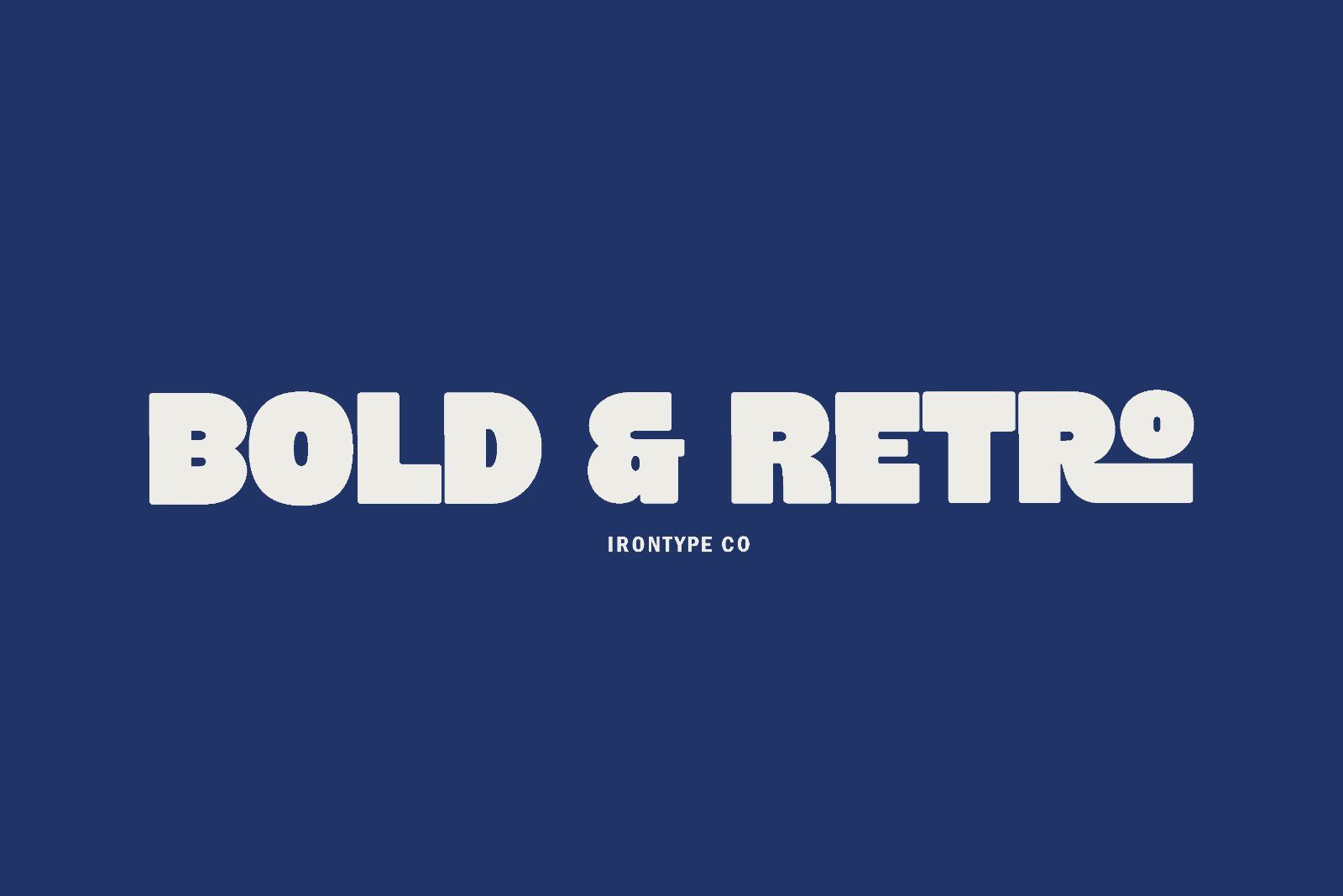 Ricarlo - Retro Bold Font — image 2
