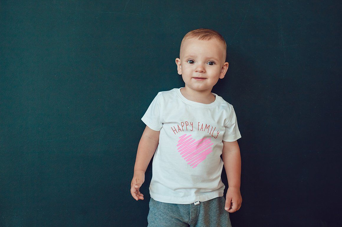 Happy Family T-Shirt Mock-Up — image 5