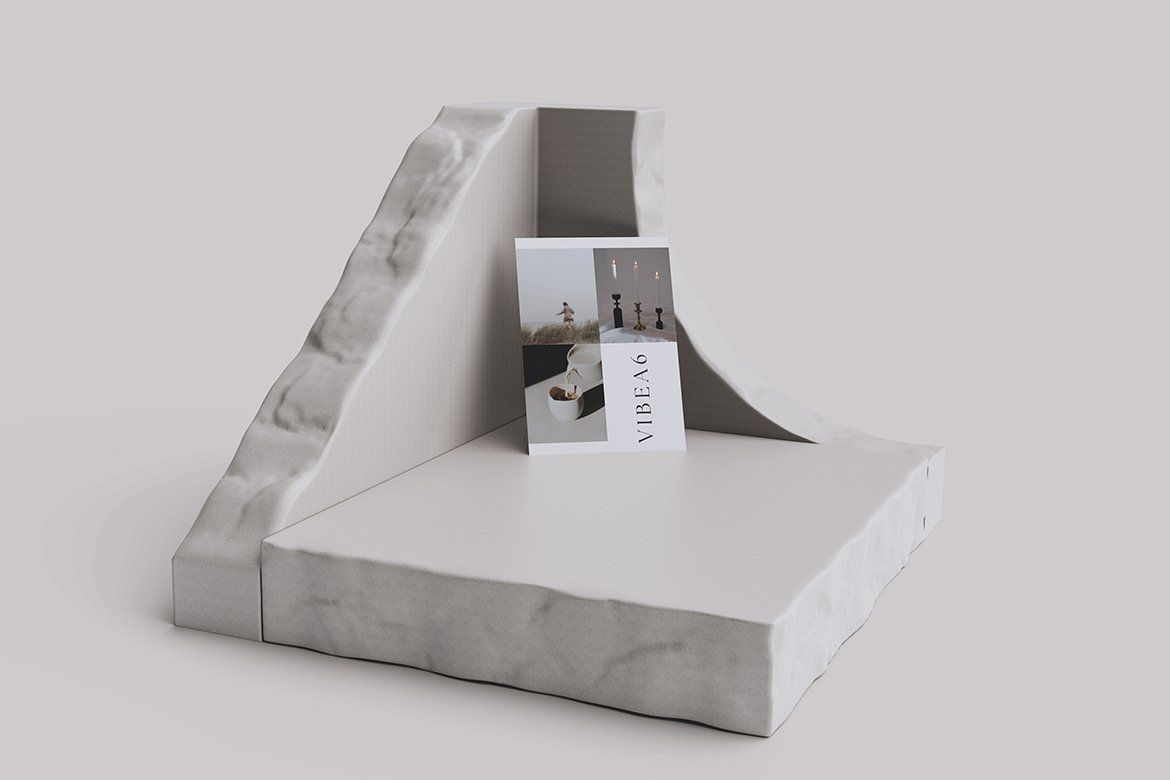 A6 Flyer Mockup (4 Objects) — image 2