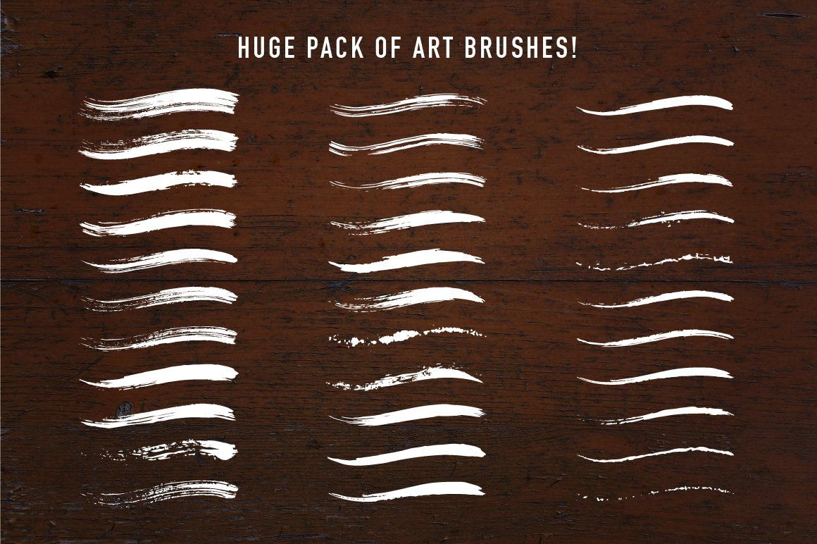 60+ Grunge Brushes for Adobe Illustrator — image 2