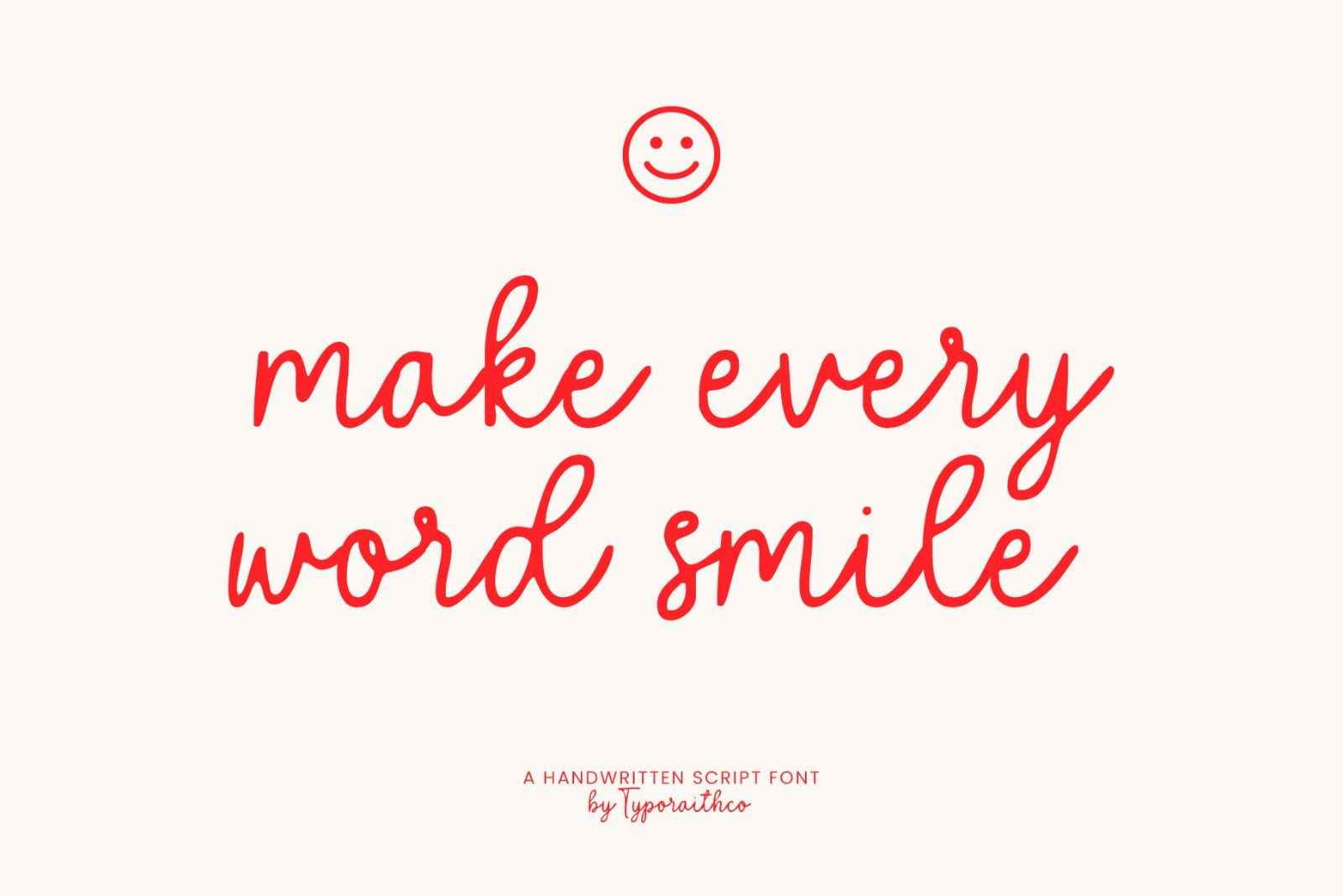 Palmer Cheerful | Script Font — image 3