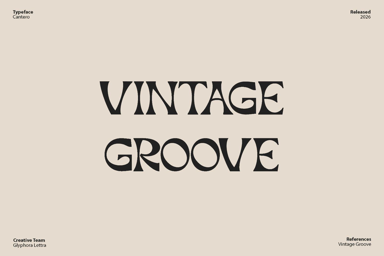 Cantero - Retro Serif Font — image 2