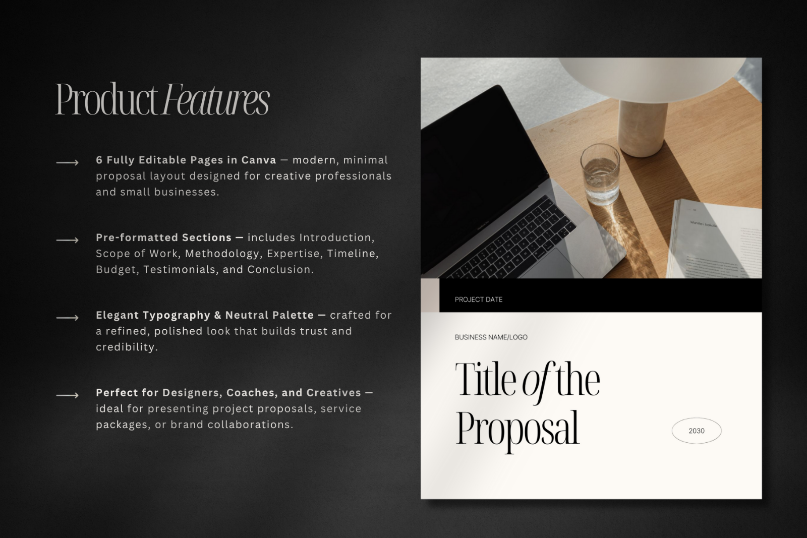 Project Proposal Canva Template — image 2