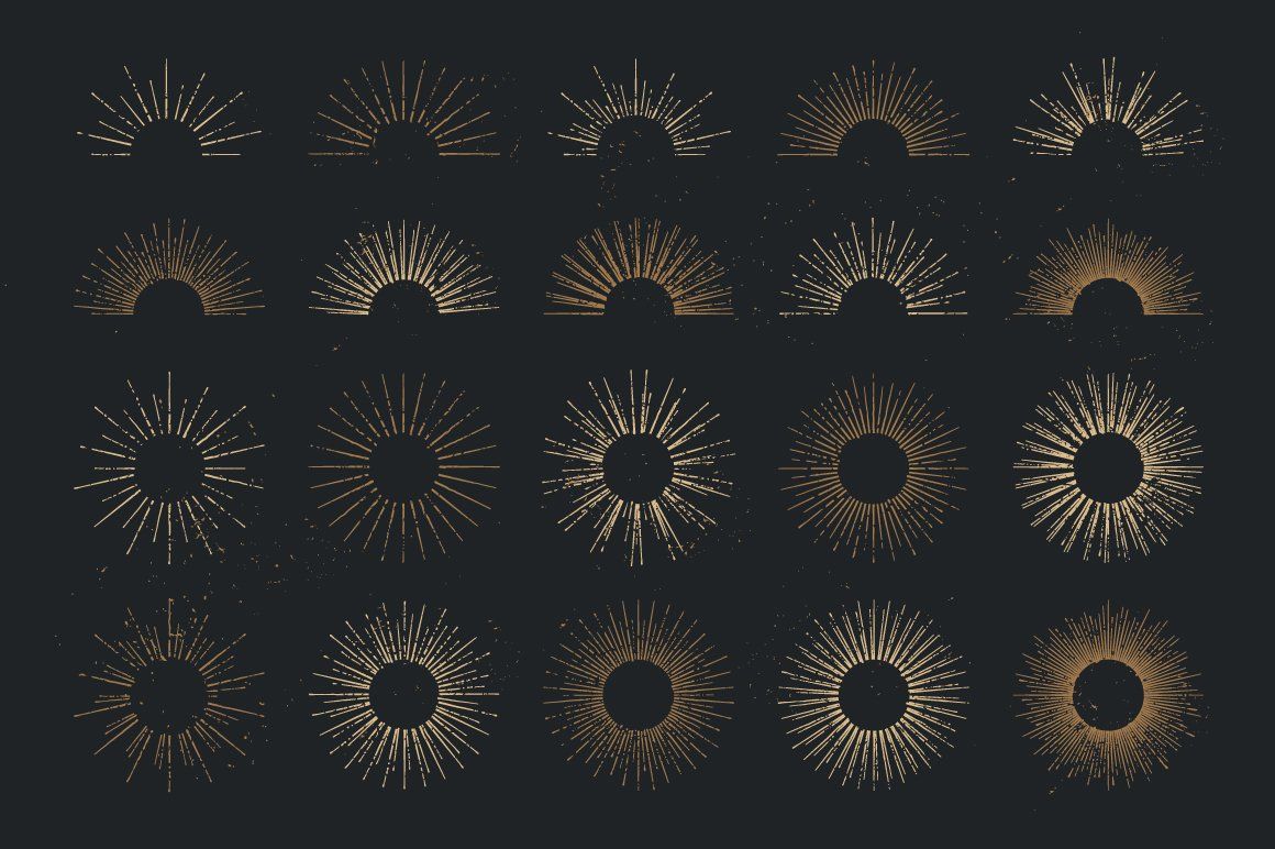 Retro Sunbursts — image 2