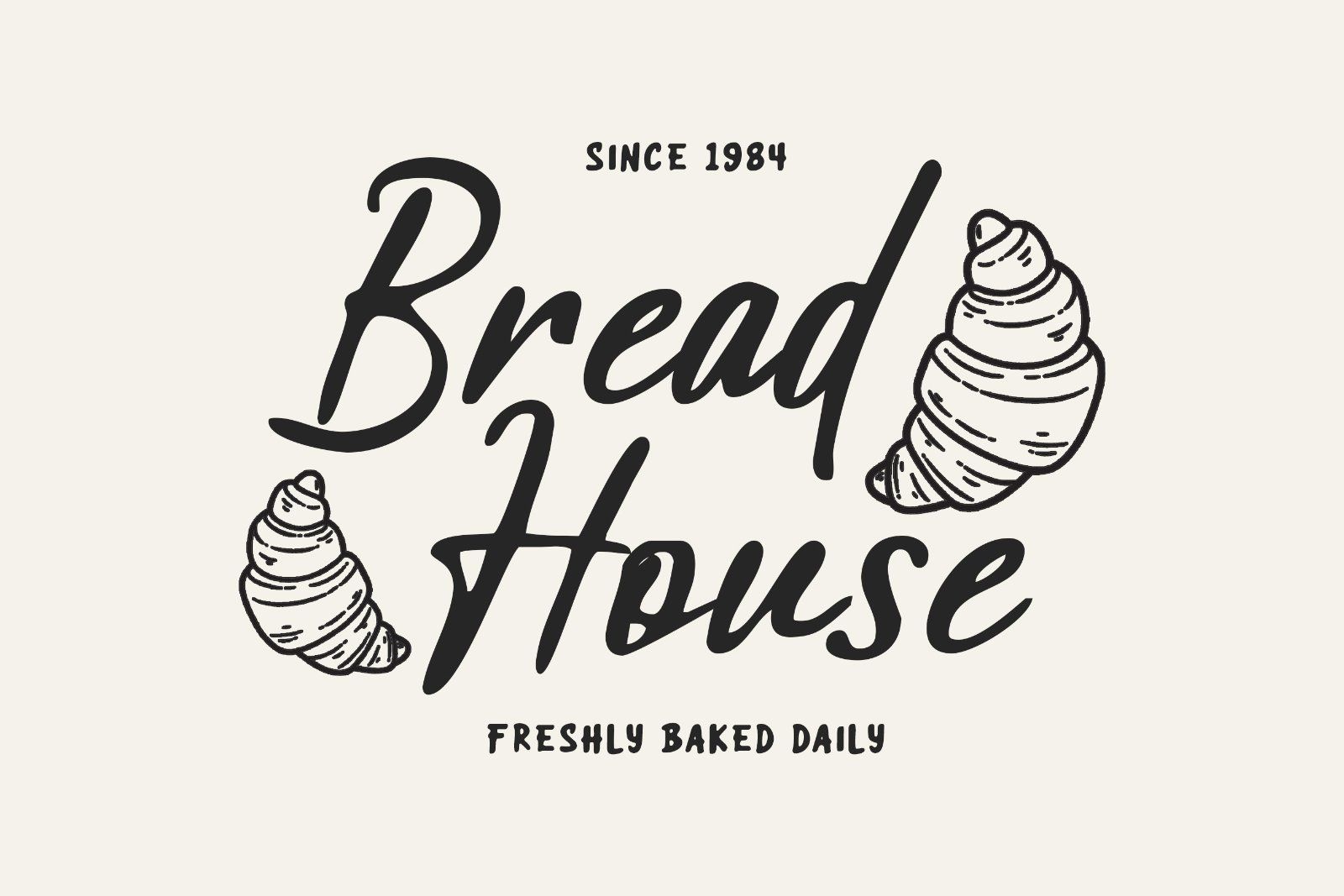The La Cabane Vintage Duo Font — image 3