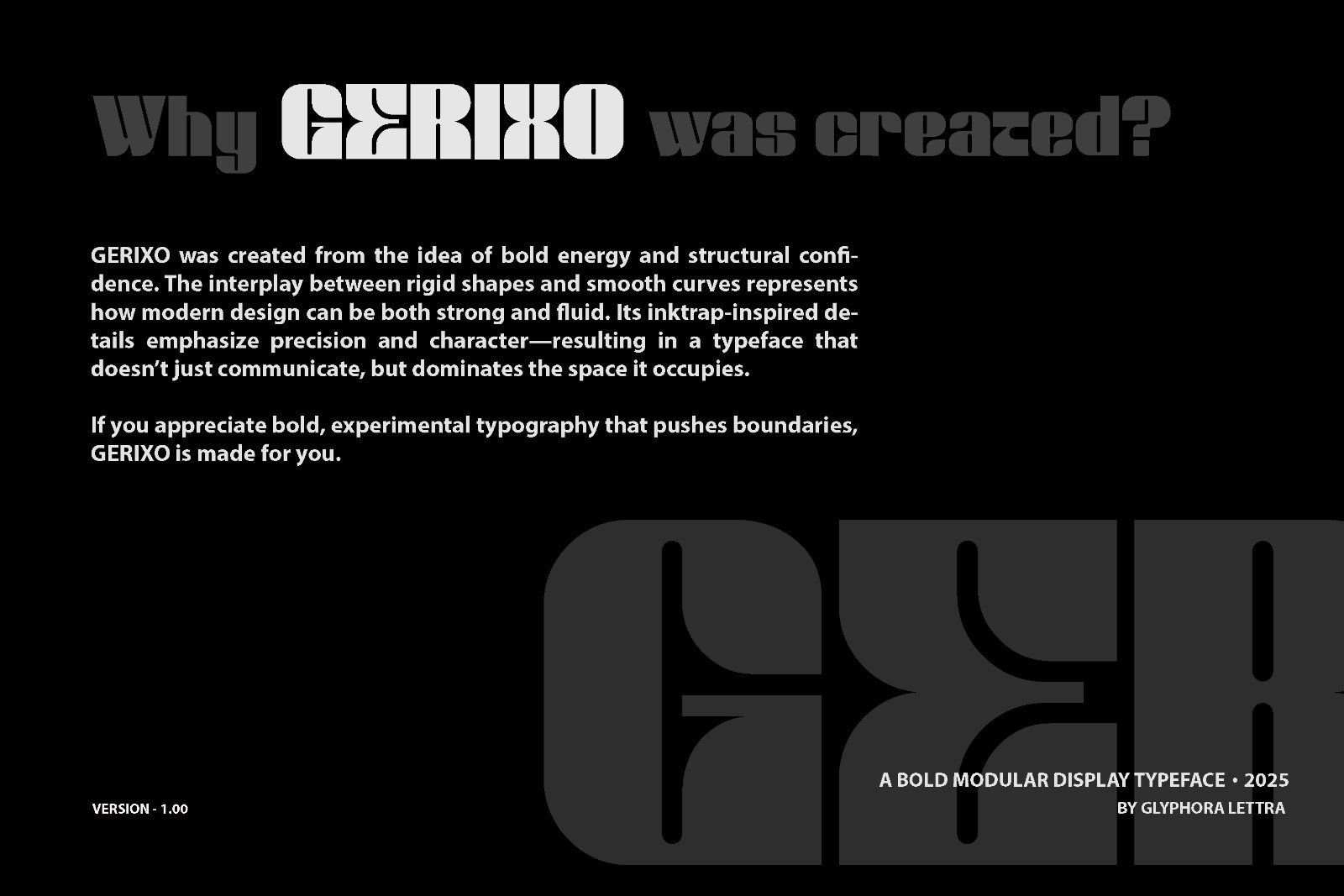 Gerixo - Bold Display Sans Serif — image 9