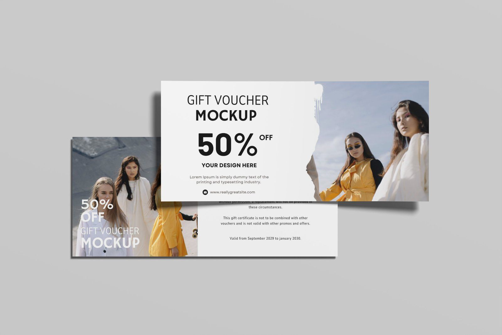 Gift Voucher Mockup — image 3