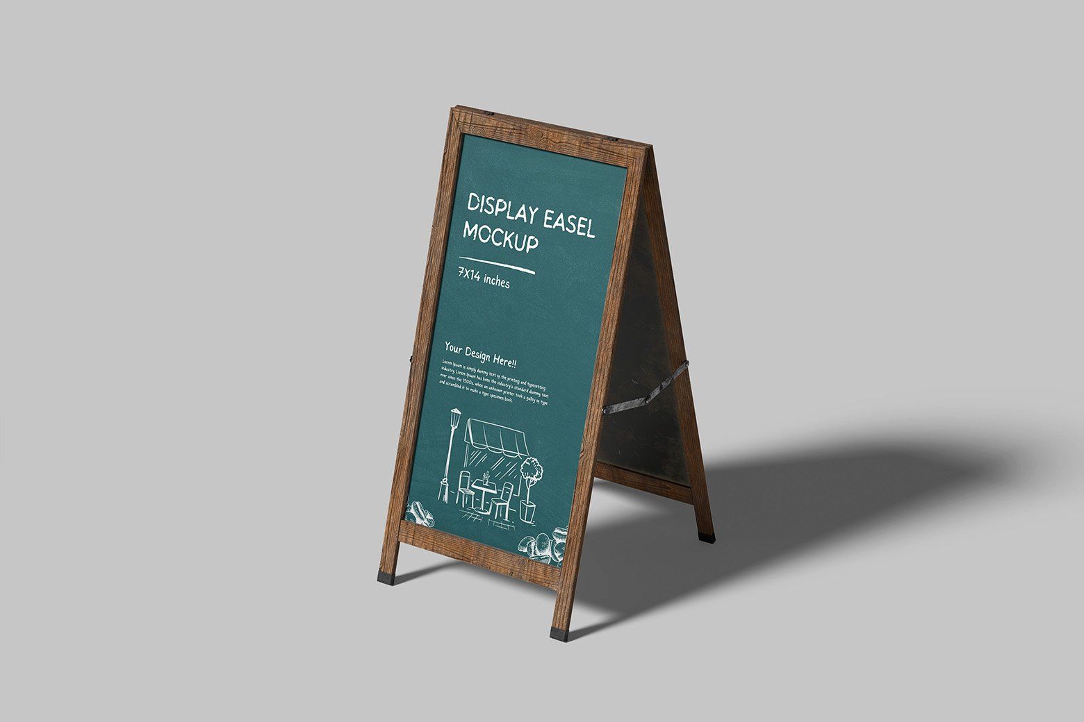 Display Easel Mockup — image 3