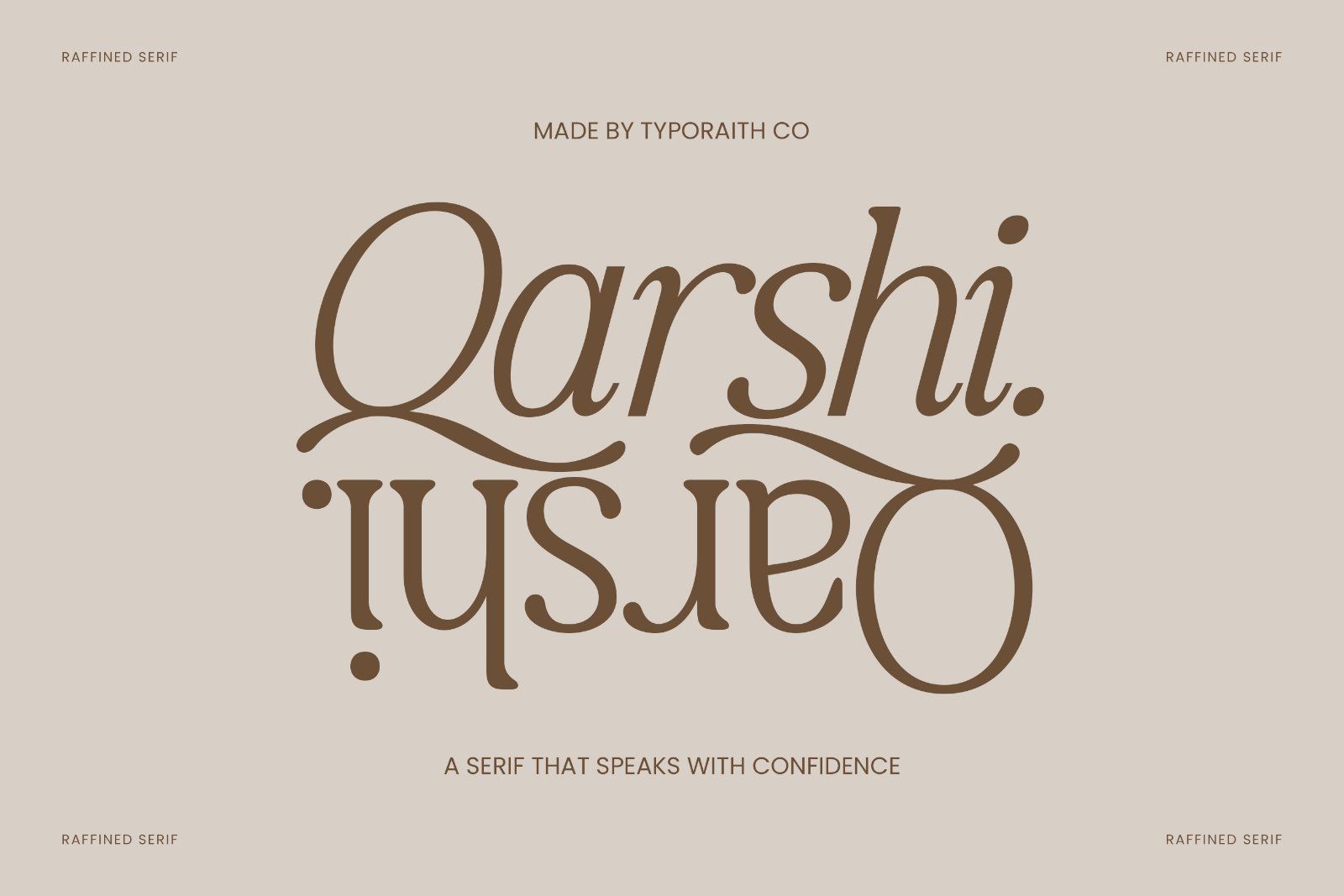 The Raffined Serif | Editorial Font — image 10