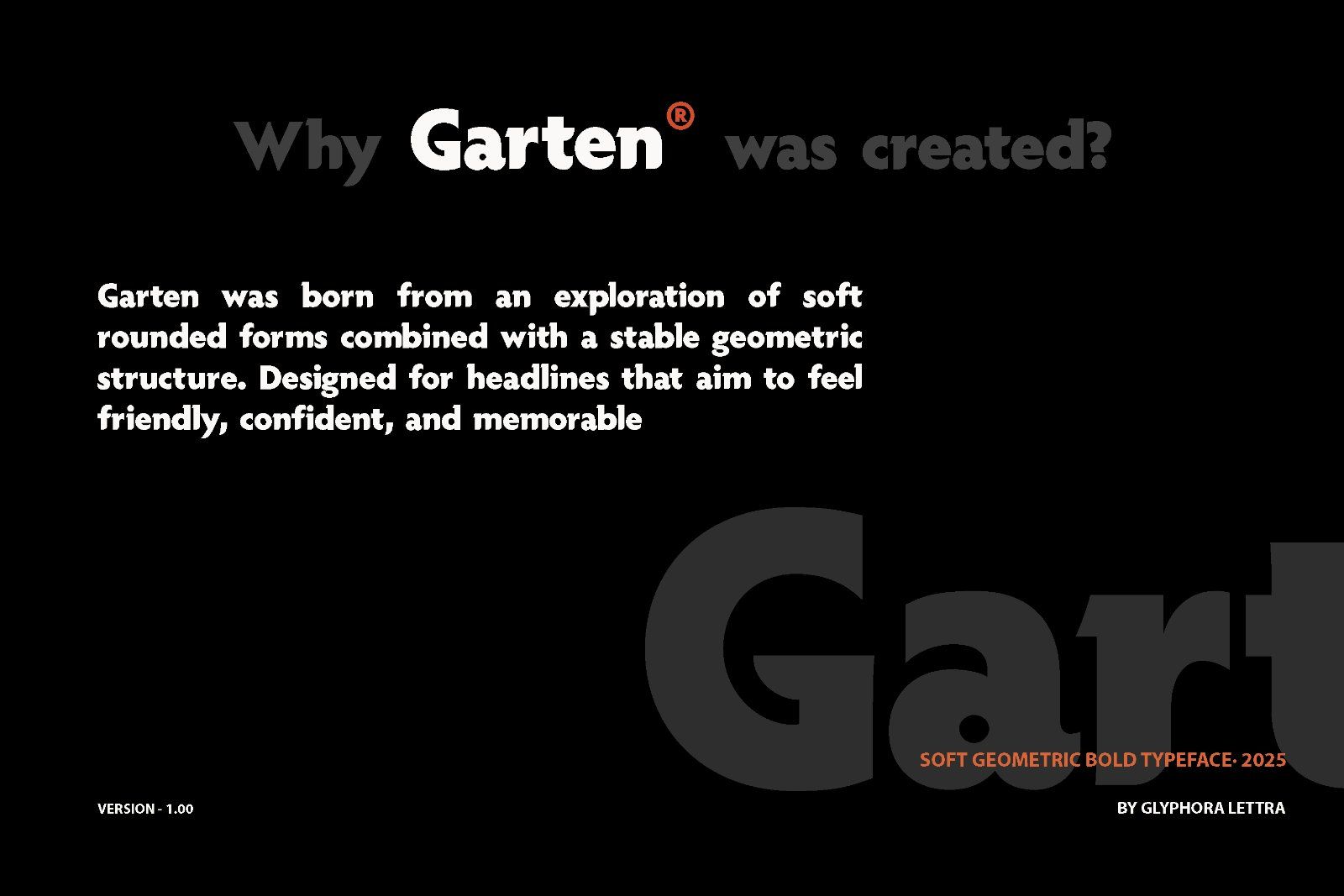 Garten - Sans serif Font — image 2