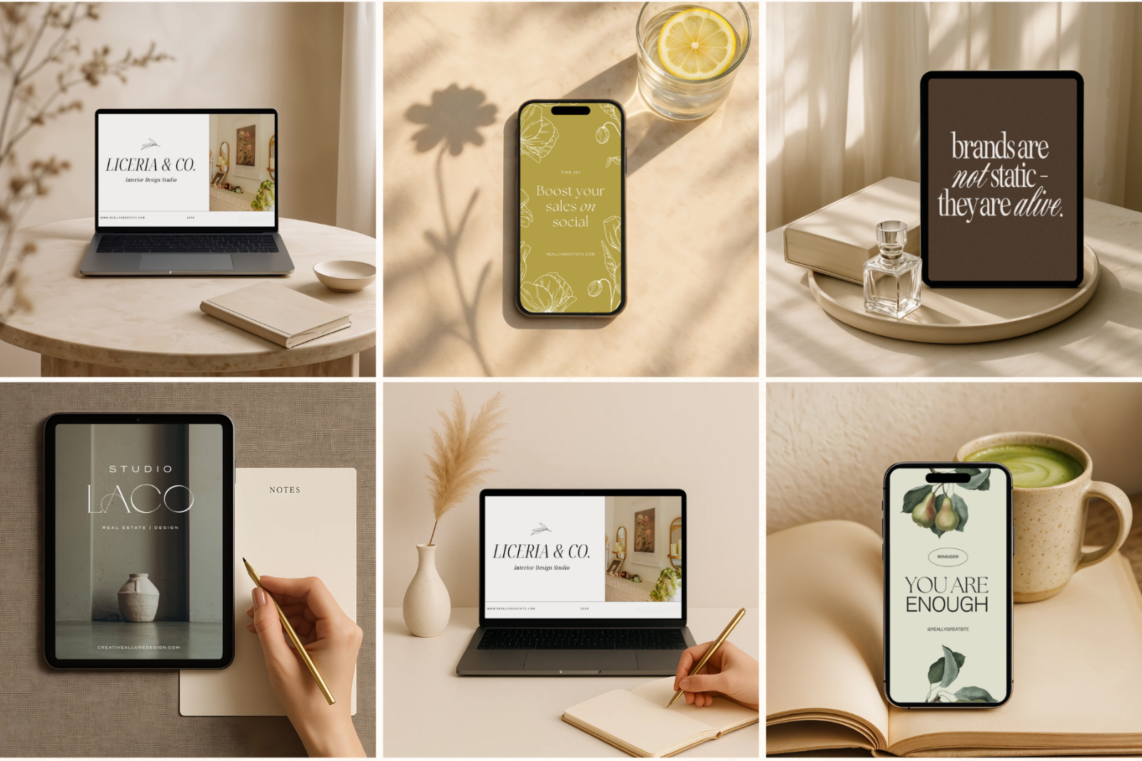 50 Digital Device Mockups Canva — image 1