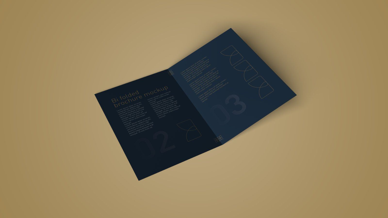 A4 Bi-Fold Brochure Mockup – 5 PSD Files, Folded Flyer & Print Branding Mockup — image 6