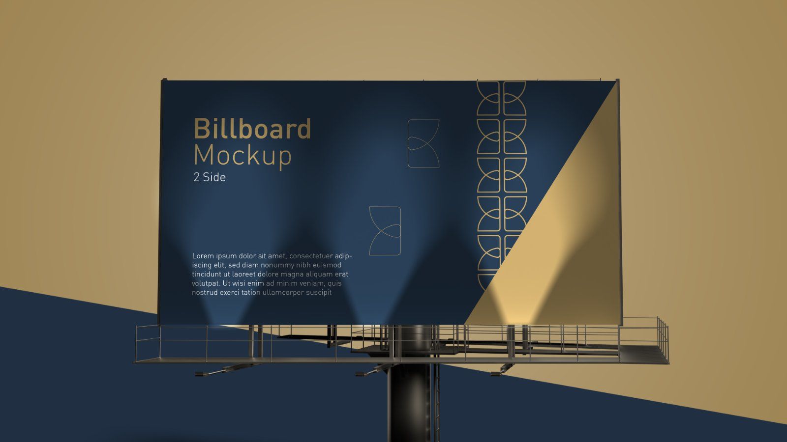 Outdoor Billboard Mockup – 5 PSDs, Double-Sided Advertising Display — image 6