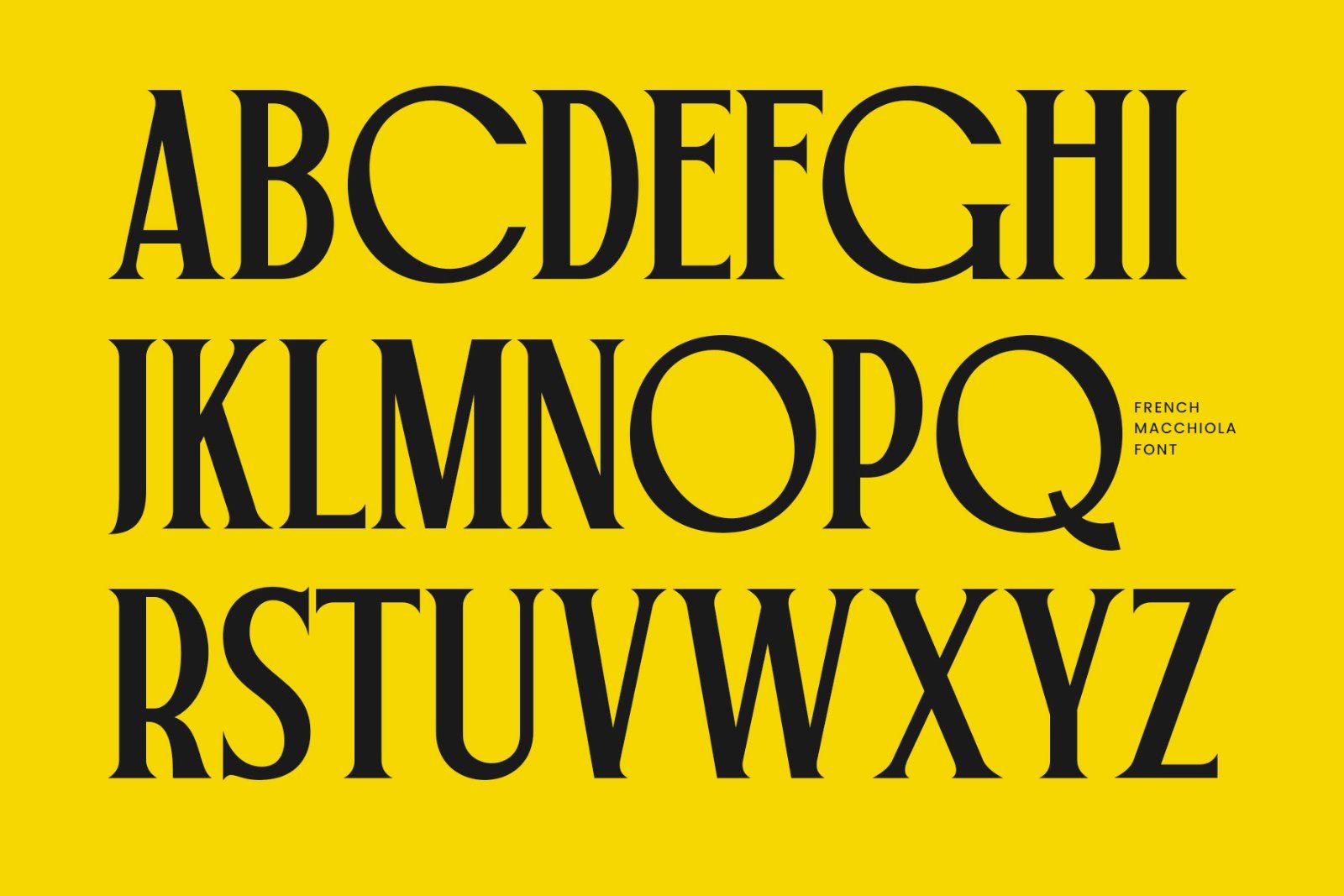 French Macchiola | Vintage Display Serif — image 6